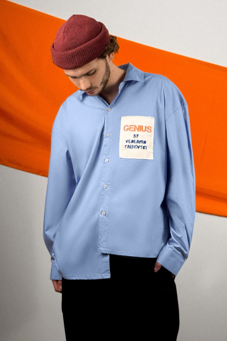 РУБАШКА OVERSIZED "GENIUS"