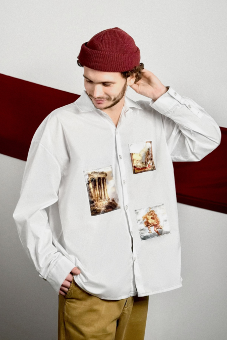 РУБАШКА OVERSIZED "АНТИЧНОСТЬ"