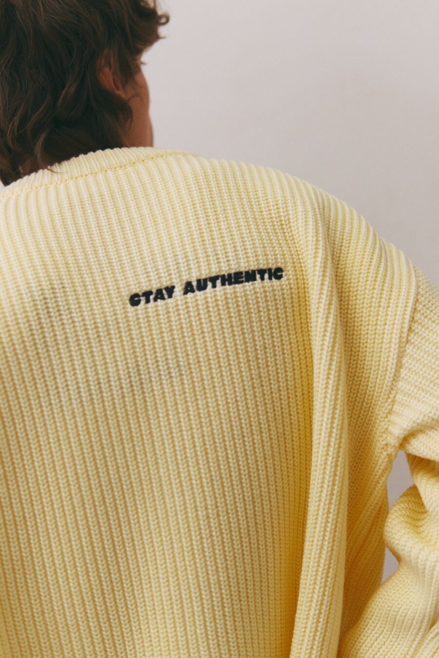 Кроп Свитер «Butter»