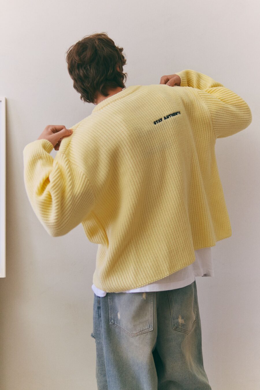 Кроп Свитер «Butter»